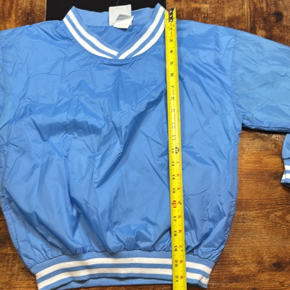 Augusta Sportswear Blue Raincoat Lightweight and Water-Resistant